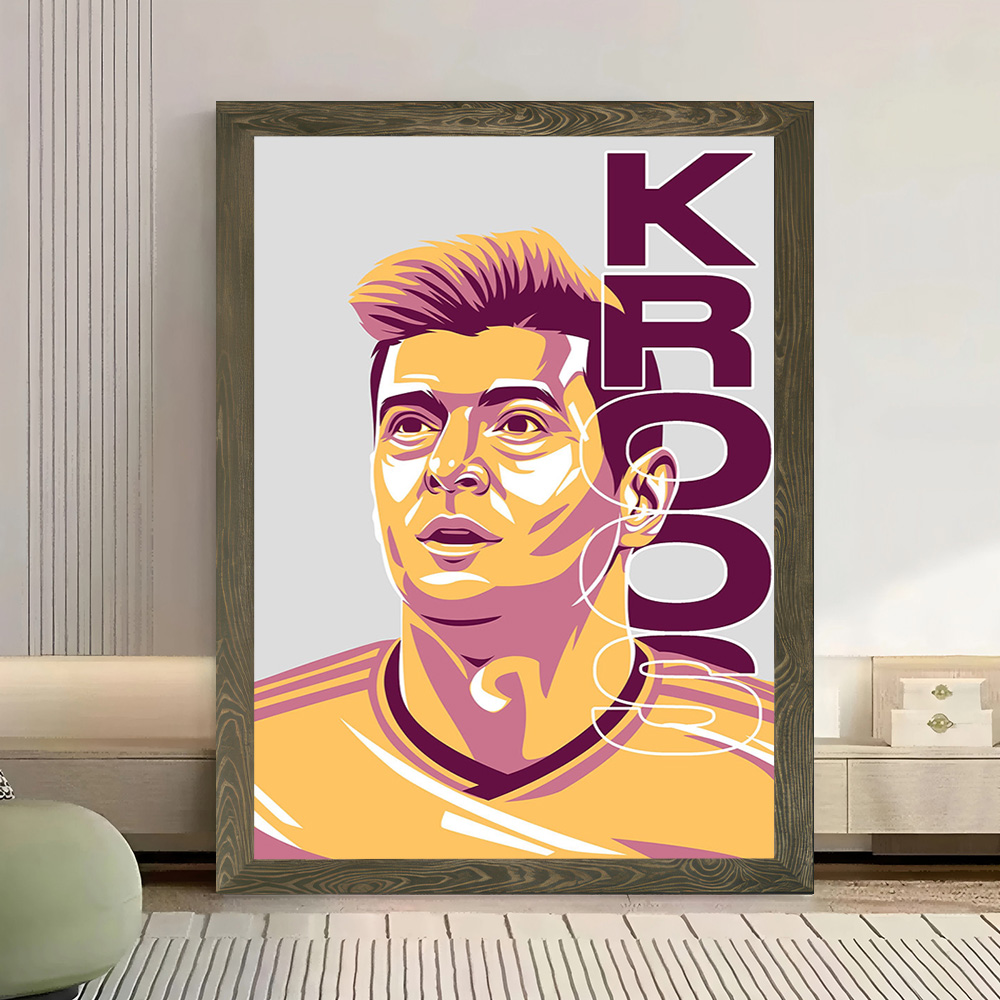 Toni Kroos Canvas Wall Arts Po - Gaming Accessories Wall 리뷰 및 가격