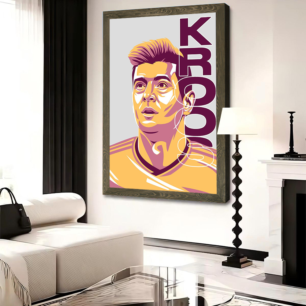 Toni Kroos Canvas Wall Arts Po - Gaming Accessories Wall 리뷰 및 가격