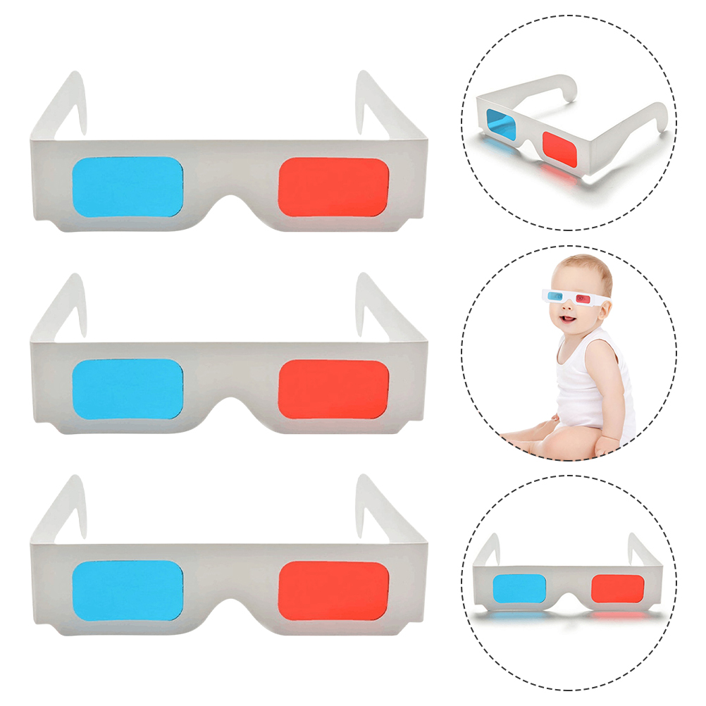 50 Pcs 3D Glasses Red Blue Pap - Gaming Accessories Vr 리뷰 및 가격