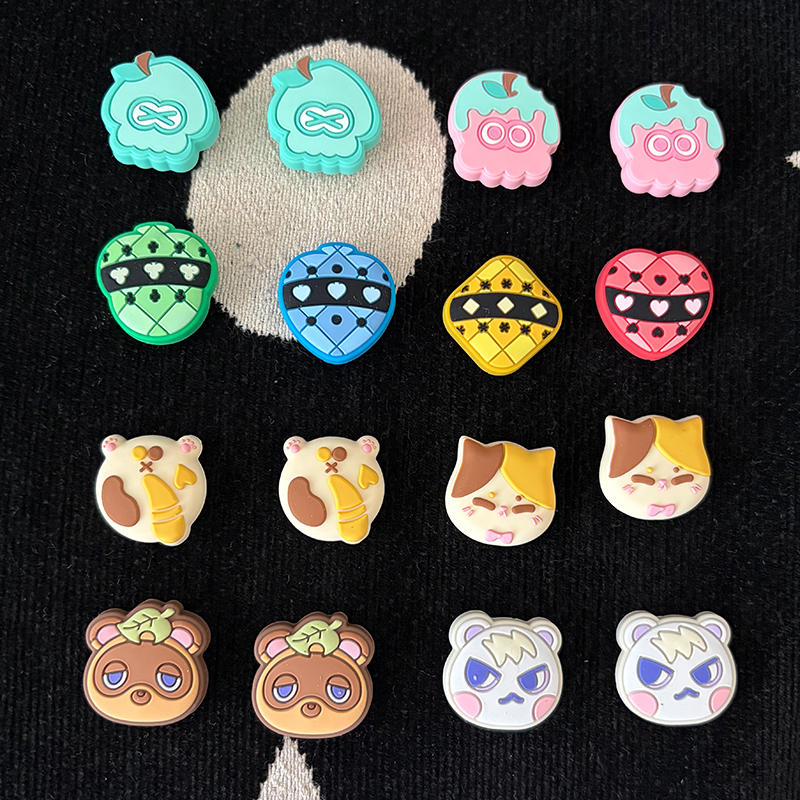 4pcs Cartoon Anime Silicone Th - Gaming Accessories Monitor 리뷰 및 가격