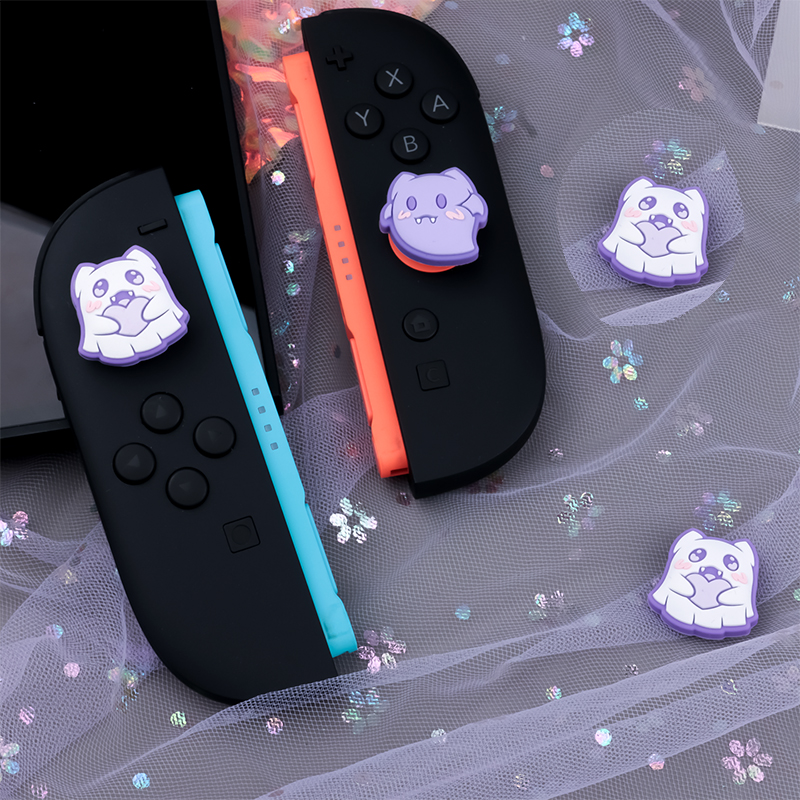 4pcs Cartoon Anime Silicone Th - Gaming Accessories Monitor 리뷰 및 가격
