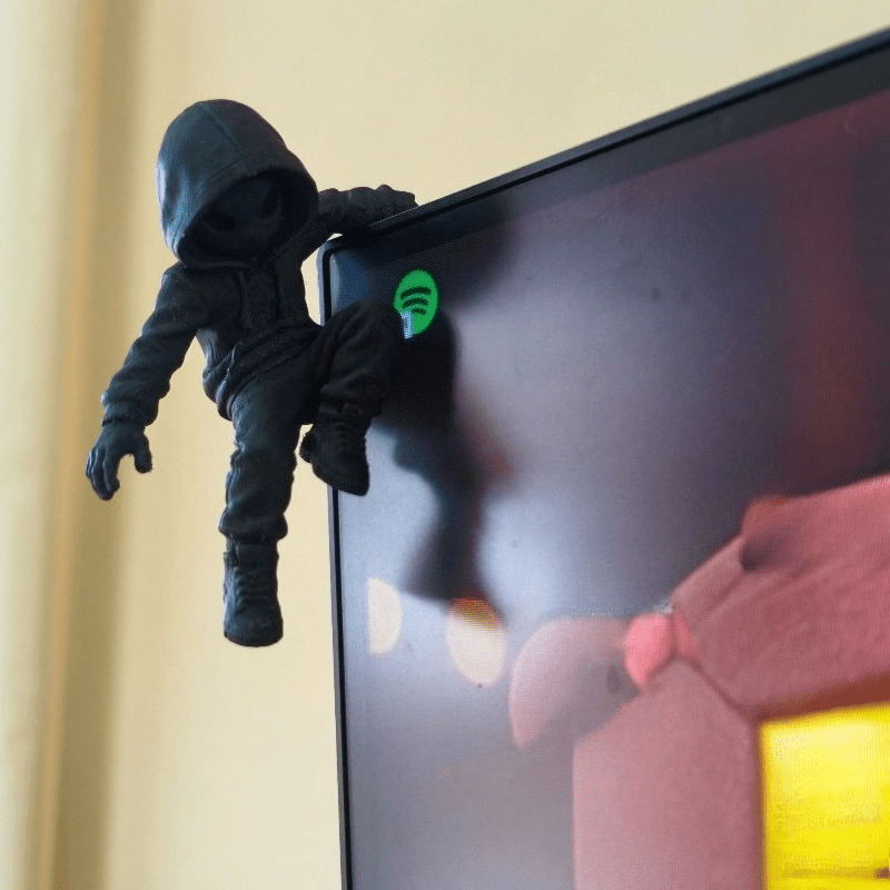 Climb Hoodie Alien Mini Statue - Vintage Gaming Accessories 리뷰 및 가격