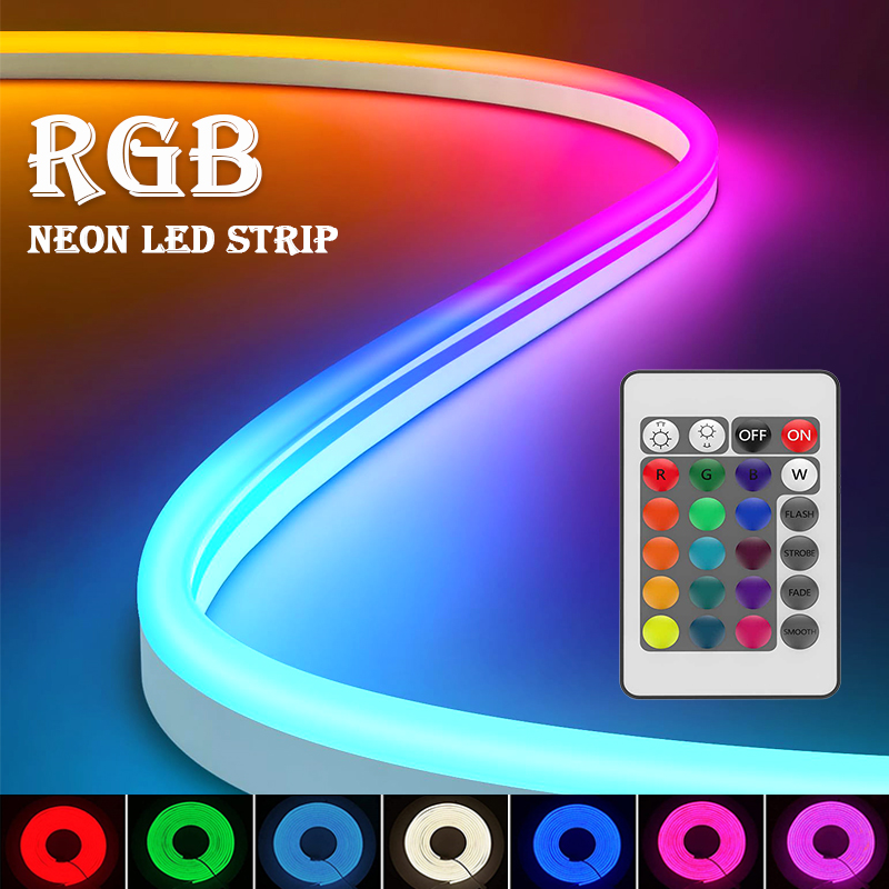 USB LED Neon Rope Lights, RGB  - Gaming Accessories Wall 리뷰 및 가격