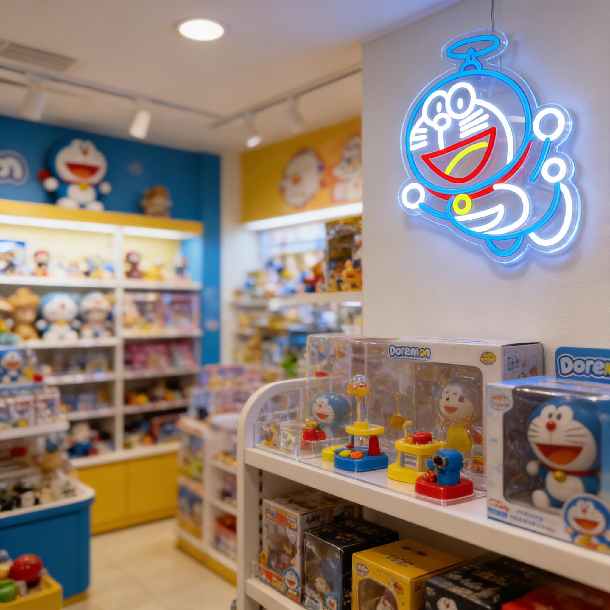 Doraemon Neon Sign LED USB Dim - Gaming Accessories Wall 리뷰 및 가격