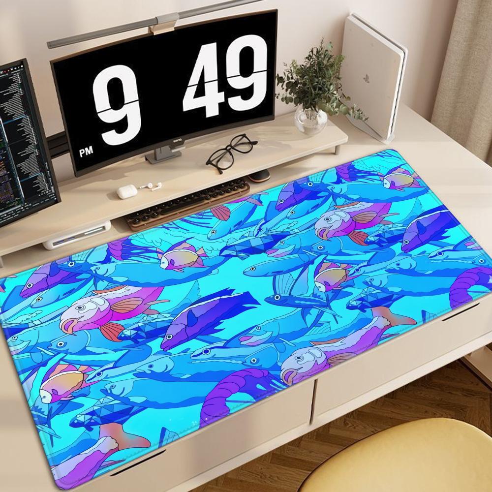 HD Printing Fish Rubber Mouse  - Gaming Accessories For Your Desk 리뷰 및 가격